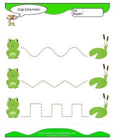 Çizgi Çalışma Sayfaları